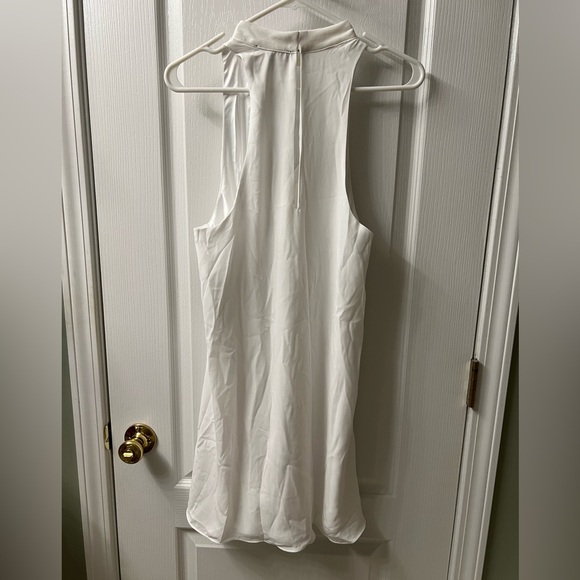 Lulu's Elegant White Dress - Picture 4 of 5